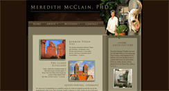 Desktop Screenshot of meredithmcclainphd.com